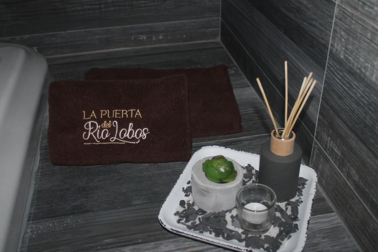 Casa Rural La Puerta Del Rio Lobos San Leonardo De Yague Luaran gambar